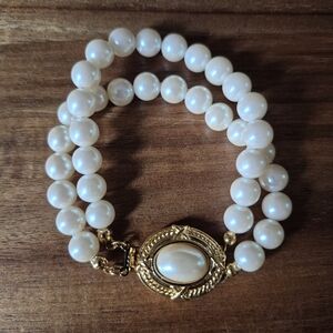 Faux Pearl Bracelet